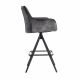 Fotoliu Bar QUEEN Anthracite