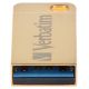 USB Flash Drive Verbatim Metal Executive 64GB, Gold USB Flash Drive Verbatim Metal Executive 64GB, Gold