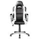 Fotoliu Gaming  Trust GXT 705W Ryon / 150kg / 160-190cm / White/Black