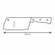 880544 Topor de bucatarie 16 cm, Home Profi