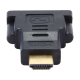 Adapter HDMI M to DVI F  DVI-D(24+1) GEMBIRD A-HDMI-DVI-3