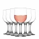 Set pahare sticla pentru Apa 320ml  6PC (LV-NEV570F) LAV