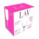 Set pahare sticla pentru sampanie 190 ML  6PC LV-MIS535F LAV