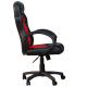 Gaming chair SPACER  SPCH-CHAMP-RED  Black-Red, Synthetic PU + Textil, 120 kg max