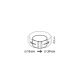 623380 Forma rotunda pentru copt Delicia, ajustabila 623380 Forma rotunda pentru copt Delicia, ajustabila