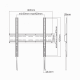 SBOX PLB-2544F Suport TV perete 32''-55'',81 cm - 140 cm, greutate 35 kg SBOX PLB-2544F Suport TV perete 32''-55'',81 cm - 140 cm, greutate 35 kg