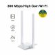 MERCUSYS MW300UH 300Mbps High Gain Wireless USB Adapter,SPEED: 300 Mbps at 2.4 GHz,SPEC: 2? High Gain External Antennas, Micro USB 2.0 FEATURE: Deskto MERCUSYS MW300UH 300Mbps High Gain Wireless USB Adapter,SPEED: 300 Mbps at 2.4 GHz,SPEC: 2? High Gain External Antennas, Micro USB 2.0 FEATURE: Deskto