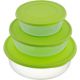 167030 Set containere rotund 3 in 1 ALEANA