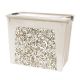 124059 Container universal pentru depozitare ALEANA Smart Box cu decor Home 40.0 l, 49x32x39 cm