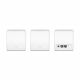 Mesh Wi-Fi System MERCUSYS Halo H30G (3-pack)  / AC1300 Dual Band / 2 x Gigabit LAN Port Mesh Wi-Fi System MERCUSYS Halo H30G (3-pack)  / AC1300 Dual Band / 2 x Gigabit LAN Port