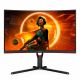 27.0" Gaming Monitor AOC Q27G2S/EU / QHD / Curved / 1ms / 165MHz / Black