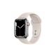 Series 7 GPS + Cellular 45mm Silver Stainless Steel Case with Starlight Sport Band ( MKJV3)