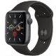 Apple Watch Series 5 44mm MWWE2 GPS + LTE Space Gray Aluminum Case with Black Sport Band