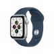 Apple Watch SE 44mm Aluminum Case with Abyss Blue Sport Band, MKQ43 GPS