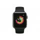 Apple Watch Series 3 38mm MTF02 Space Grey Aluminum Case with Black Sport Band