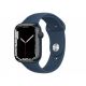 Series 7 45mm MKNR3 GPS Blue Aluminium Case with Abyss Blue Sport Band