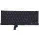 Keyboard Apple Macbook Pro 13" A1502 w/o frame "ENTER"-small ENG/RU Black